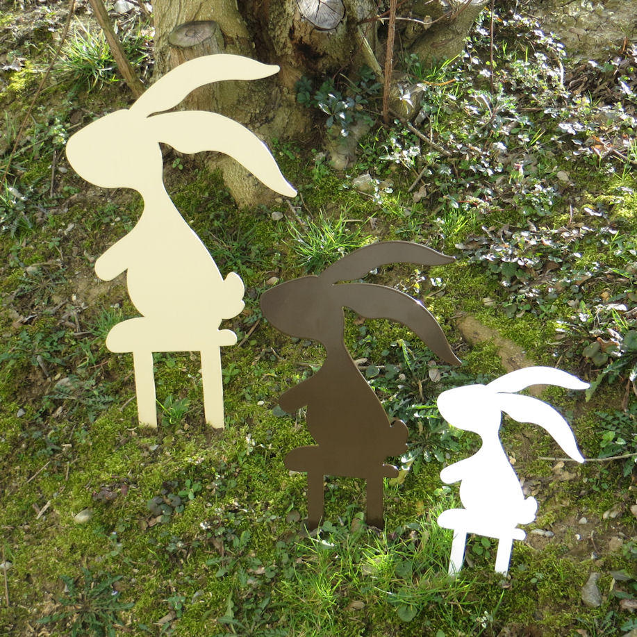 Gartenstecker Set Hasen